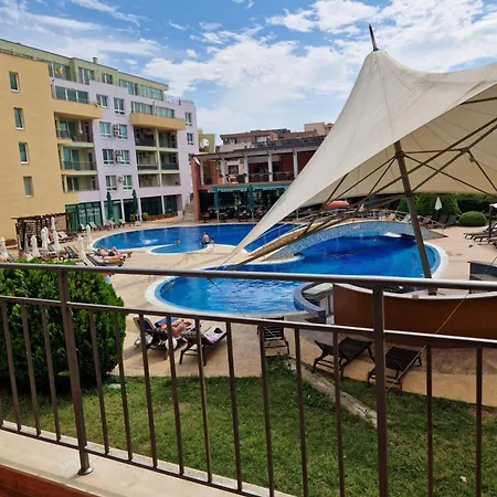 Aparthotel Pool View Studio, Pollo Resort, Sunny Beach Sluneční pobřeží