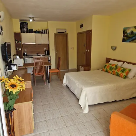 아파트호텔 Pool View Studio, Pollo Resort, Sunny Beach 써니비치