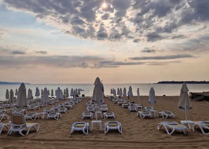 Aparthotel Pool View Studio, Pollo Resort, Sunny Sluneční pobřeží