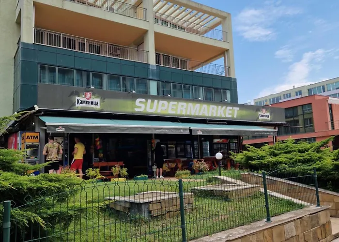 Aparthotel Pool View Studio, Pollo Resort, Sunny Sluneční pobřeží